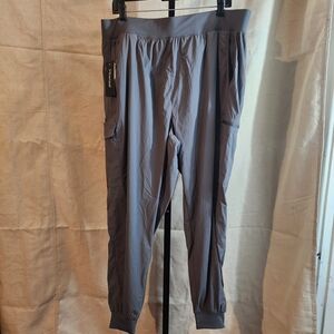 Hiwise Womens Grey Cargo Joggers